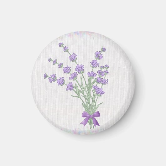 Lavendelstrauss Magnet (Vorne)