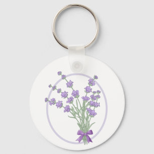 Lavendelstrauss Schlüsselanhänger