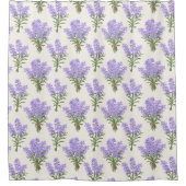 Lavendelsträuße Provence Duschvorhang (Vorderseite)