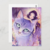 Lavendeltäuschung - Postkarte (Vorne/Hinten)