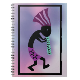 Lavendeltöne des Kokopelli-Notebooks Notizblock