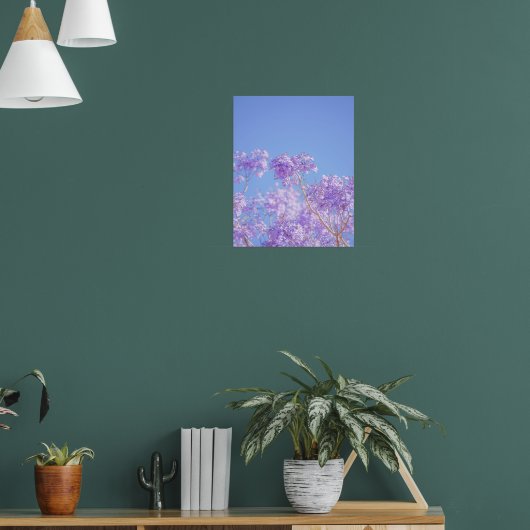 Lavendelträume unter offenem Himmel Poster (Wohnzimmer 1)