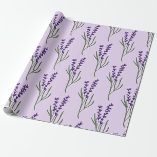 Lavendelwackelpapier Lila Muster Geschenkpapier