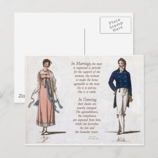 Lavendelwasser Postkarte (Vorne/Hinten)