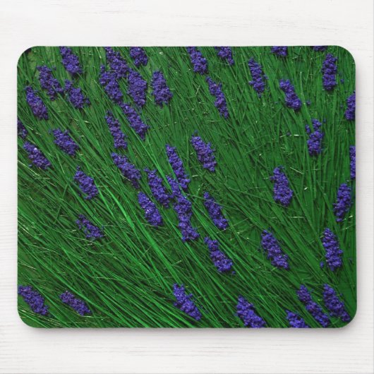Lavendelwiese Mousepad (Vorne)