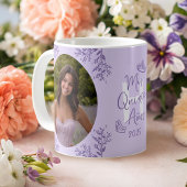 Lavender 2 Foto Mis Quince Años Keepake Kaffeetasse