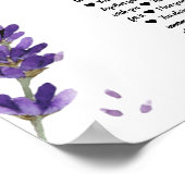 lavender 80 Gründe, warum wir Ihnen Oma zum Geburt Poster (Ecke)