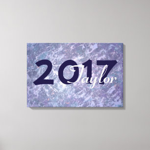 Lavender Abschluss Chic Lila Lilac Spritzer Leinwanddruck