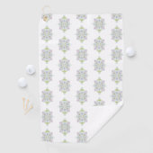 Lavender Abstract Golfhandtuch (Insitu)