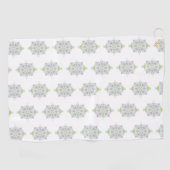 Lavender Abstract Golfhandtuch (Horizontal)