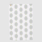 Lavender Abstract Golfhandtuch (Vorderseite)