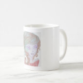Lavender Alien Imitats Canvas Print Kaffeetasse (VorderseiteRechts)
