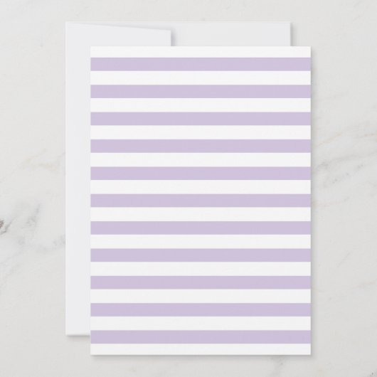 Lavender Anchor Hochzeit Speichern Sie das Datum Save The Date (Rückseite)