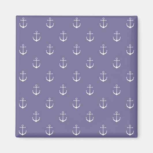Lavender Anchors Away Magnet (Vorne)