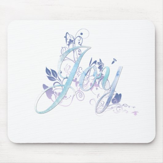 Lavender and Blue Joy Mousepad (Vorne)