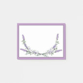 Lavender and Eucalyptus Post-it Notes Klebezettel (Vorderseite)