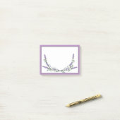 Lavender and Eucalyptus Post-it Notes Post-it Klebezettel (Auf Schreibtisch)