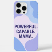 Lavender and sky blue patterns AI art  Case-Mate iPhone Hülle (Rückseite)