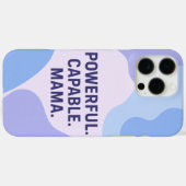 Lavender and sky blue patterns AI art  Case-Mate iPhone Hülle (Rückseite (Horizontal))