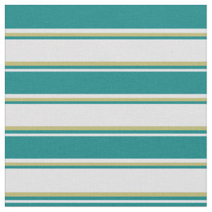 Lavender, Aquamarin und dunkles Khaki-Muster Stoff