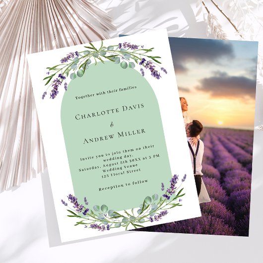 Lavender arch Foto Sali Hochzeit