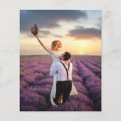 Lavender arch Foto Sali Hochzeit (Rückseite)