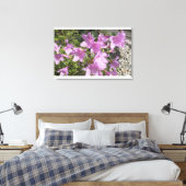 Lavender Azaleas Leinwanddruck (Insitu (Schlafzimmer))