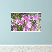 Lavender Azaleas Leinwanddruck (Insitu (Holzboden))