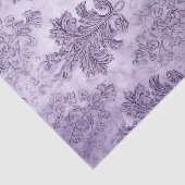 Lavender Baroque Scroll  Seidenpapier (Ausschnitt)