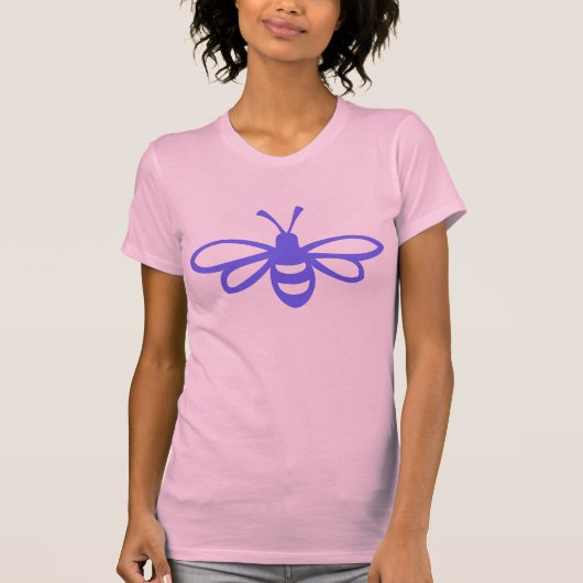 Lavender Bee T-Shirt (Vorderseite)
