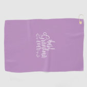Lavender Best Oma je Golfhandtuch (Horizontal)