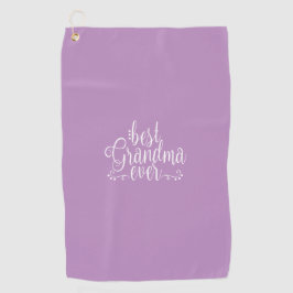 Lavender Best Oma je Golfhandtuch
