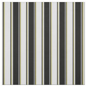 Lavender, Black und Dark Khaki farbige Linien Stoff (Muster)