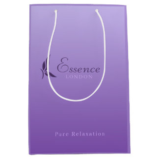 Lavender Bliss Custom Wellness-Center Geschenktasc Mittlere Geschenktüte