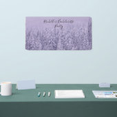 Lavender Bliss Wedding Bachelorette Banner (Messe)
