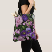 Lavender Bloom Floral Totbeutel Tasche (Von Nahem)