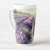 Lavender Bloom Serenity Mug  Milchtasse (Linke Ecke)