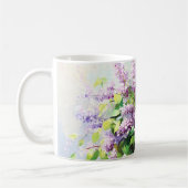 Lavender Blooming Lilac Bouquet Kaffeetasse (Links)