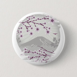 Lavender Blossom Button