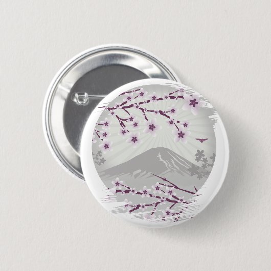 Lavender Blossom Button (Vorne & Hinten)