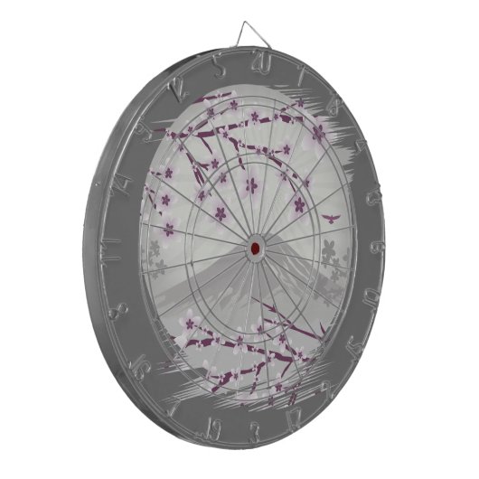 Lavender Blossom Dartscheibe (Vorderseite Links)