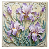 Lavender Blossom Fliese (Vorderseite)