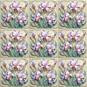 Lavender Blossom Fliese