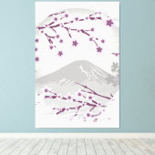 Lavender Blossom Leinwanddruck (Insitu (Holzboden))