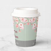 Lavender Blossom Pappbecher (Rechts)