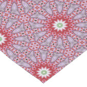 Lavender Blossom Tile Pattern Mittelgroßer Tischläufer (Ecke)