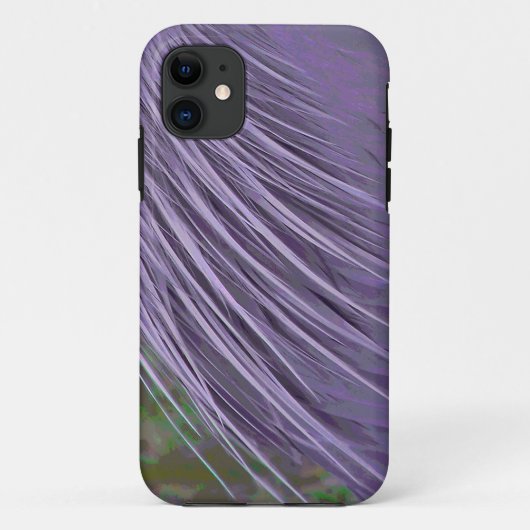 Lavender Blue Feathers Case-Mate iPhone Hülle (Rückseite)
