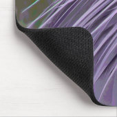 Lavender Blue Feathers Mousepad (Ecke)