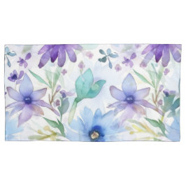 Lavender & Blue Floral Kissenbezug