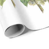 Lavender Blue Hydrangea Botanischer Blumenstrauß Geschenkpapier (Rolleneckpunkt)